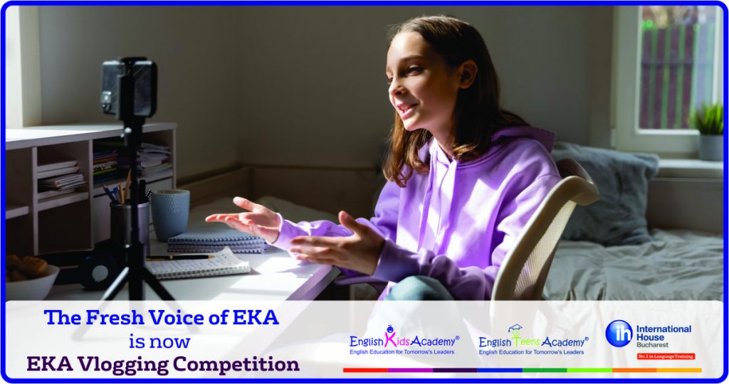 EKA Vlogging Competition, concursul care îşi echipează participanţii cu competenţe pentru o viaţă: 3 ateliere pregătitoare pentru adolescenţi creativi
