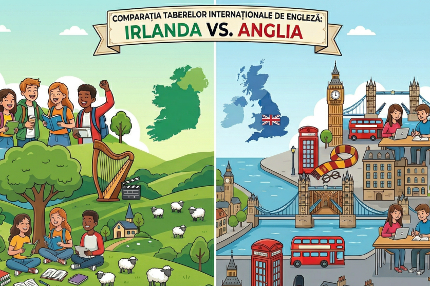 Anglia vs Irlanda tabere copii