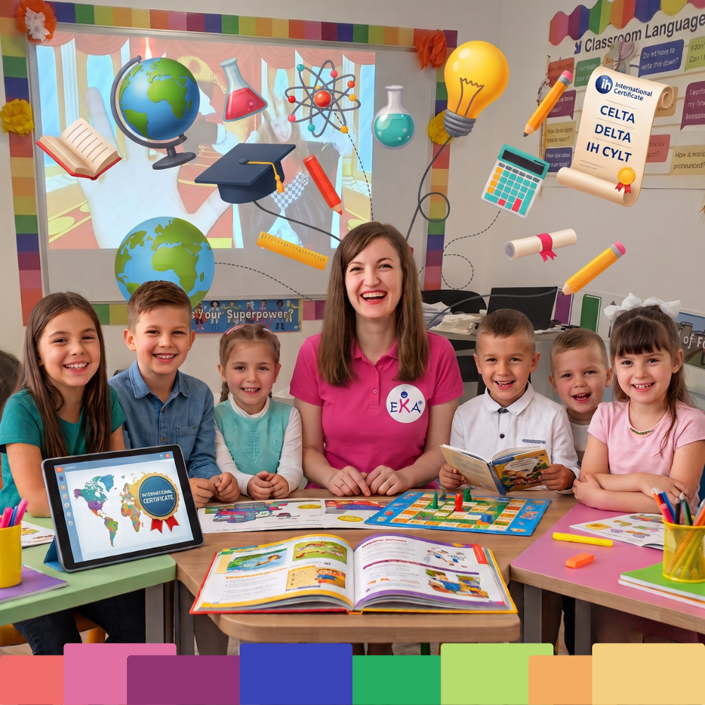 Profesori de engleză certificați internațional – English Kids Academy