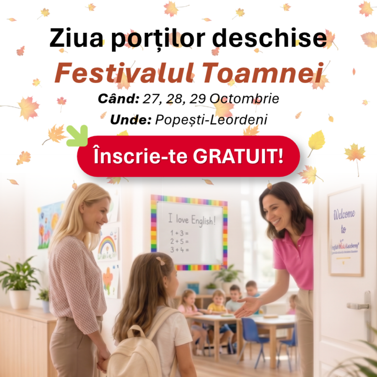 Ziua Porților Deschise EKA | Cursuri de engleză pentru copii